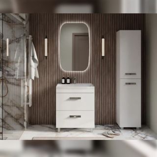 Пенал (40см) Velvex Orlando pn.ORL.40, белый матовый